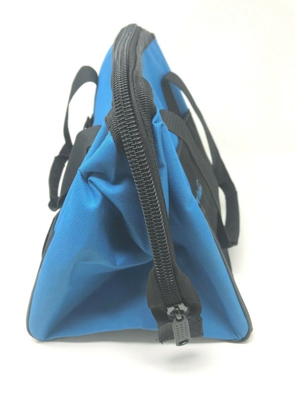 Supertex Tool Bag, Multi-Purpose Storage Bag Wide Mouth and Zipper