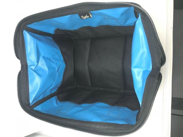 Supertex Tool Bag, Multi-Purpose Storage Bag Wide Mouth and Zipper