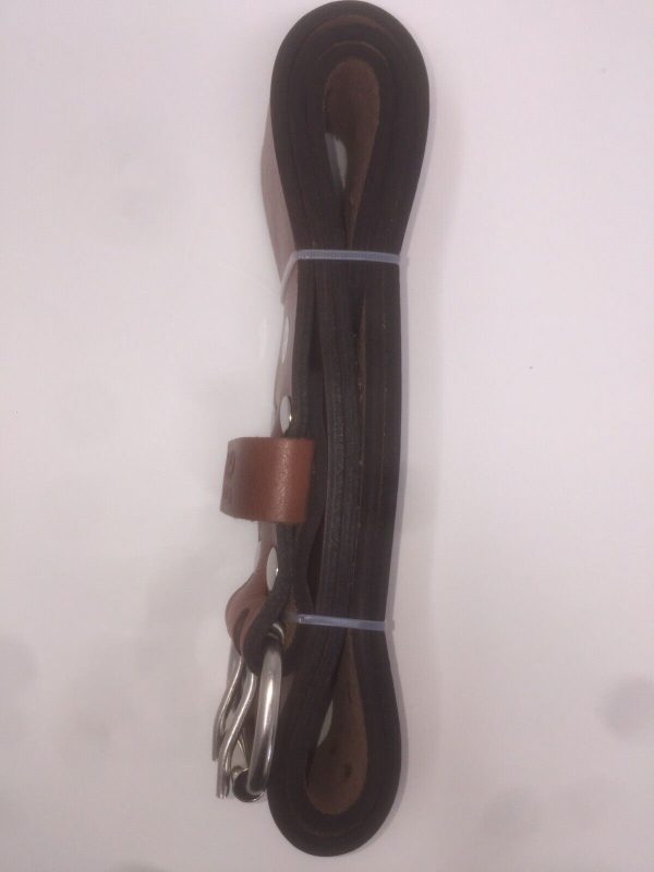 Leather Gold 2” Wide 4mm Thick100% Grain Leather Work Tool Belt Rust Free Buckle
