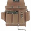 Leather Gold Leather Electrician Tool Pouch ELECTRICIAN PRO, 3400