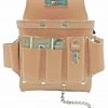 Leather Gold Leather Electrician Tool Pouch ELECTRICIAN PRO, 3400