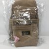 Leather Gold Economy 10-Pocket Suede Leather Carpenter Tool Bag & Storage Pouch.