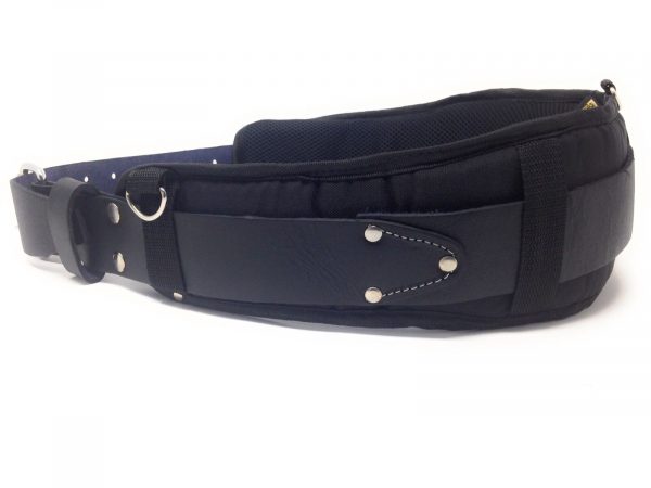 Pack Of 5, 5" Foam Padded Work Belts With Cow Leather Outer Belt Fits Up To 48"