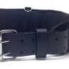 Pack Of 5, 5" Foam Padded Work Belts With Cow Leather Outer Belt Fits Up To 48"