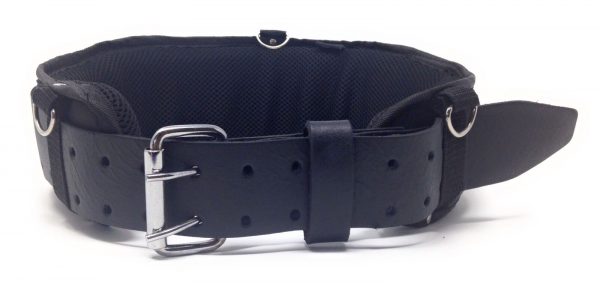 Pack Of 5, 5" Foam Padded Work Belts With Cow Leather Outer Belt Fits Up To 48"