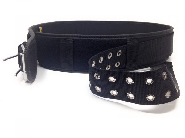 Pack Of 5, 5" Foam Padded Work Belts With Cow Leather Outer Belt Fits Up To 48"