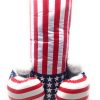 16 oz USA FLAG COLOR BOXING GLOVES & PUNCHING BAG TRAINING SET for Youth