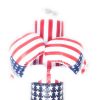 16 oz USA FLAG COLOR BOXING GLOVES & PUNCHING BAG TRAINING SET for Youth