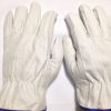 10 Dozen Pr Pack Cow Hide Grain Leather Drivers  golve Natural Color   Large (L)