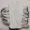 12 Pair Pack, Goat Skin Grain Leather Drivers, work safety gloves (PPE), Size  S