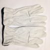 12 Pair Pack, Goat Skin Grain Leather Drivers, work safety gloves (PPE), Size  S