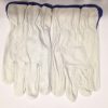 10 Dozen Pr Pack Cow Hide Grain Leather Drivers  golve Natural Color   Large (L)