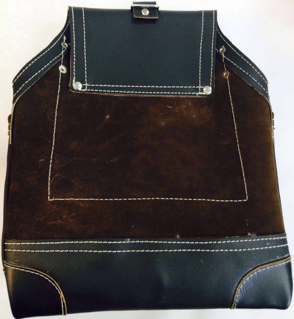 Pack Of 5  Leather Gold SUPREME Ten Pocket Oil Tann Tool Pouch Hammer Holders